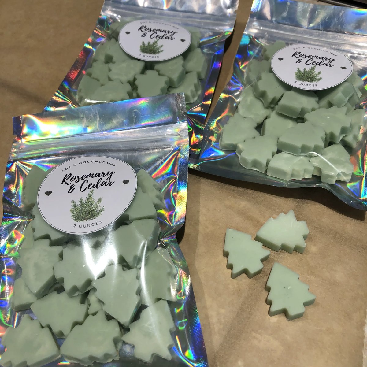 Cedar & Rosemary Coconut Soy Wax Melts