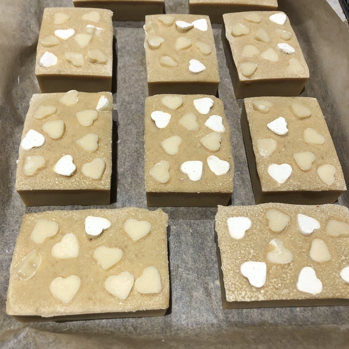 Scrubby Cinnamon Oats Soap