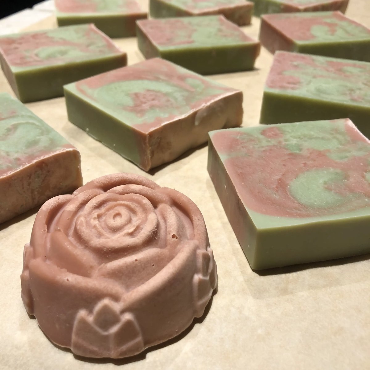 Watermelon Sugar Flower Soap