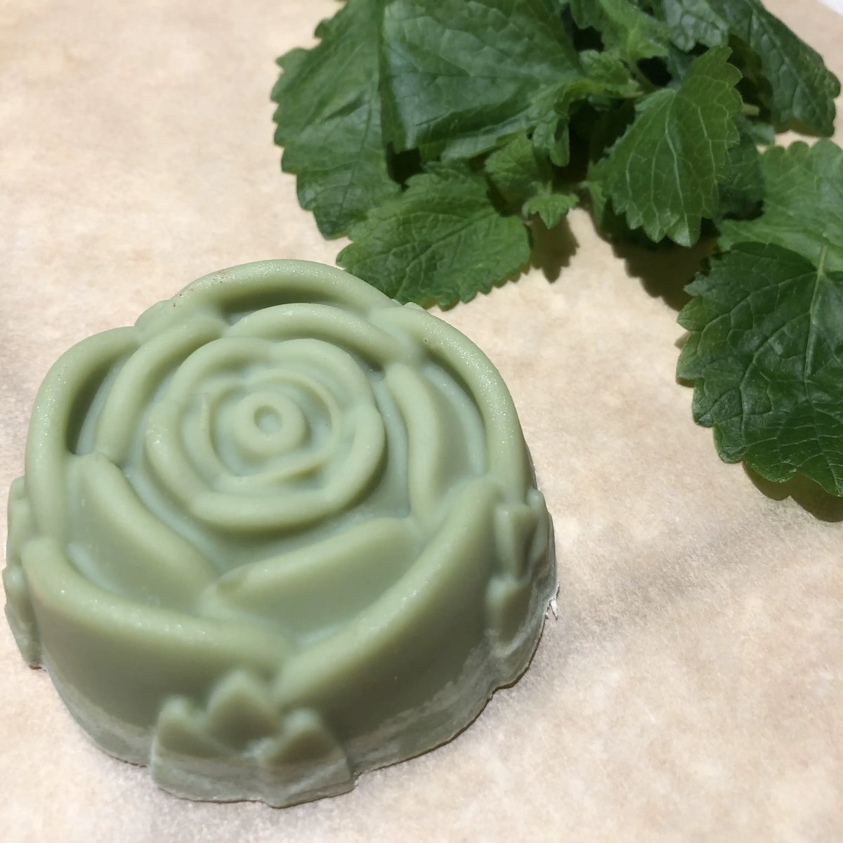 Lemon Balm Flower Soap
